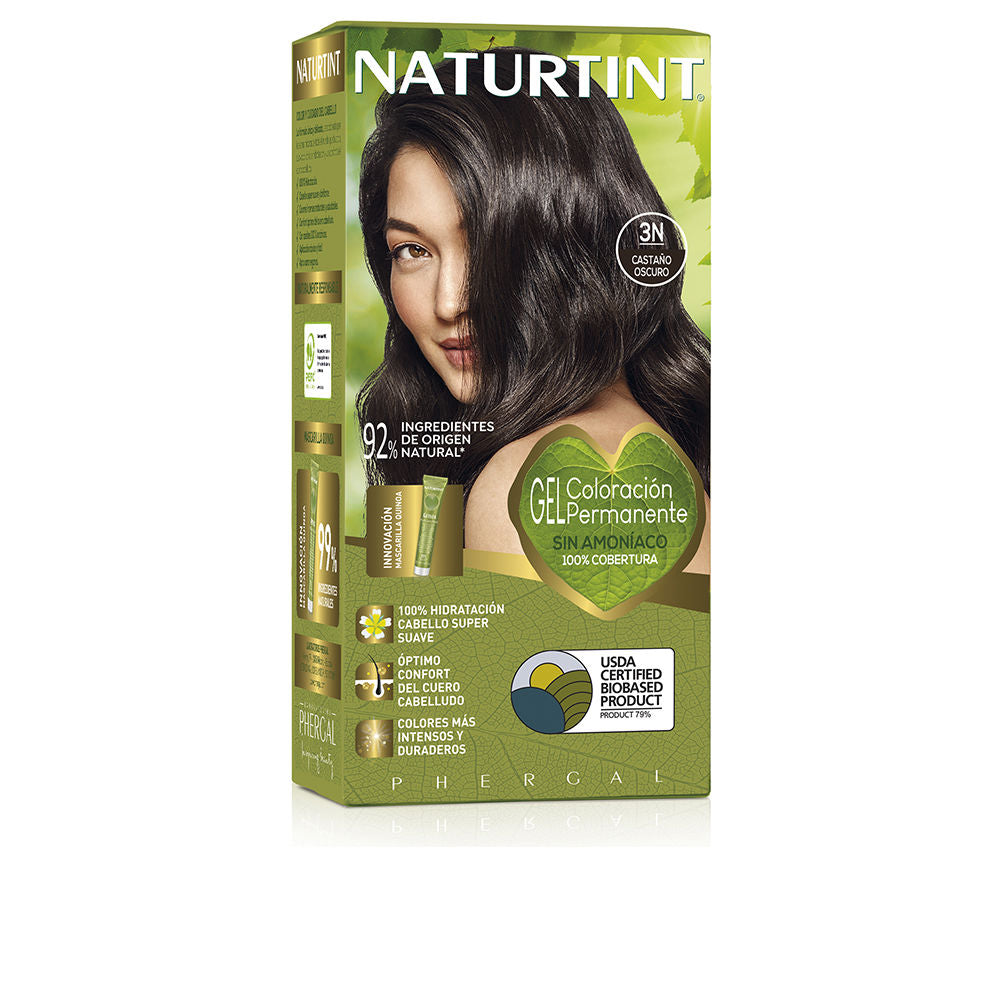 Naturtint Coloração Permanente Cor 3N Dark Brown 170ml