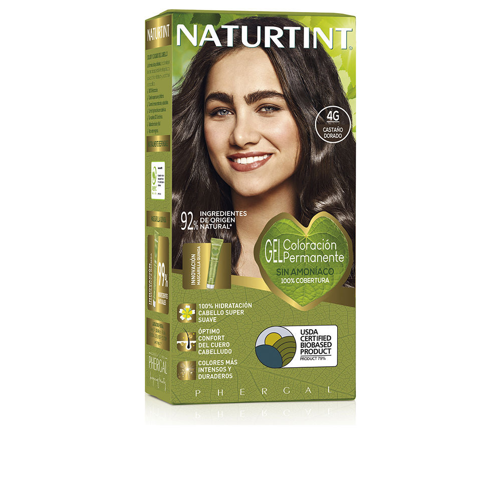 Naturtint Coloração Permanente Cor 4G Golden Brown 170ml
