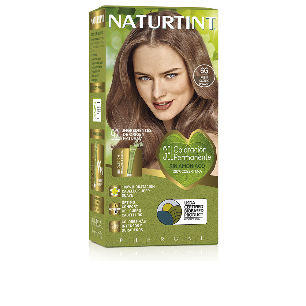 Naturtint Coloração Permanente Cor 6G Dark Golden Blonde 170ml