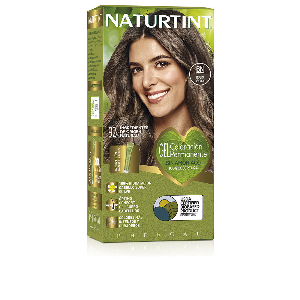 Naturtint Coloração Permanente Cor 6N Dark Blonde 170ml