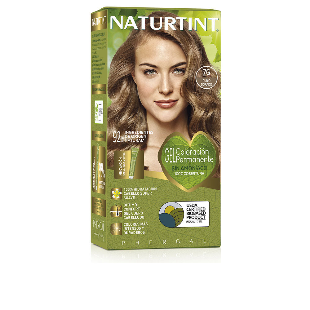 Naturtint Coloração Permanente Cor 7G Golden Blonde 170ml
