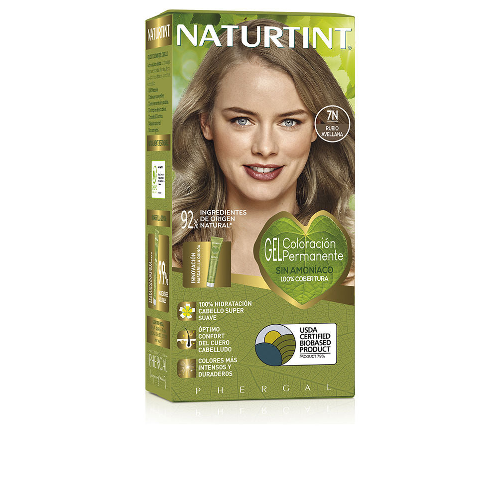 Naturtint Coloração Permanente Cor 7N Hazelnut Blonde 170ml