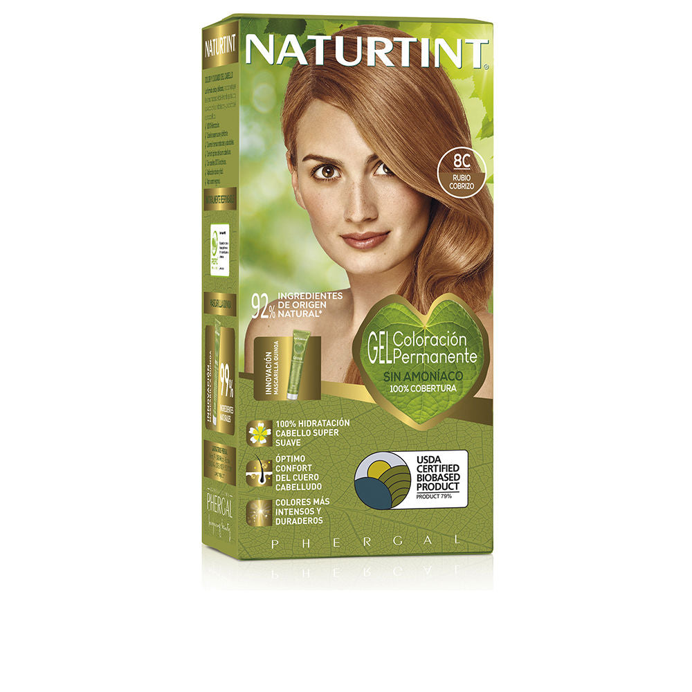 Naturtint Coloração 8C Louro Cobreado 170ml