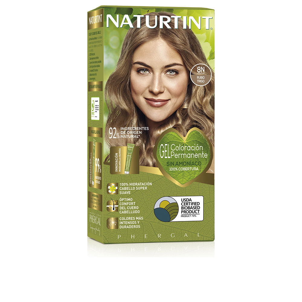 Naturtint Coloração Permanente Cor 8N Wheat Blonde 170ml
