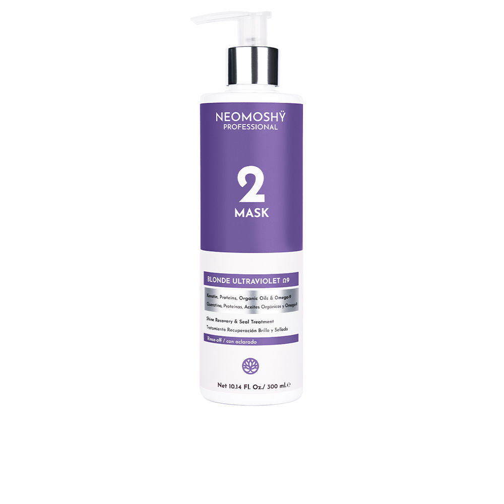 Neomoshÿ Blonde Ultraviolet Ω9 Máscara de Cabelo 300ml