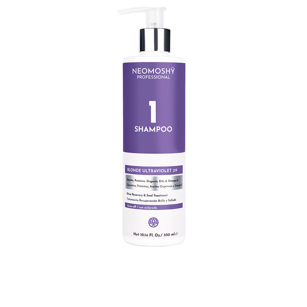 Neomoshÿ Blonde Ultraviolet Ω9 Shampoo Cabelos Loiros 300ml