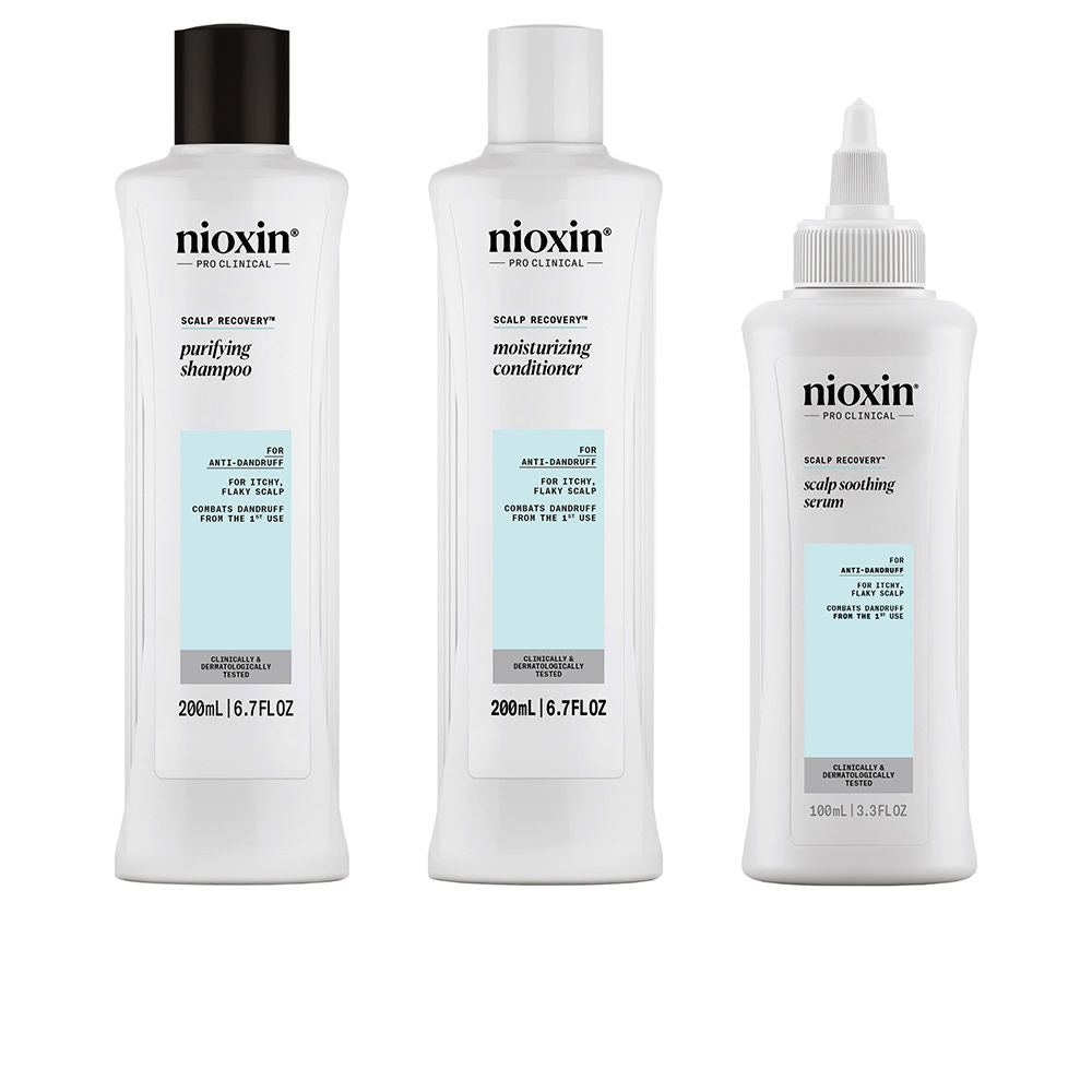 Nioxin Scalp Recovery Conjunto Completo Anticaspa