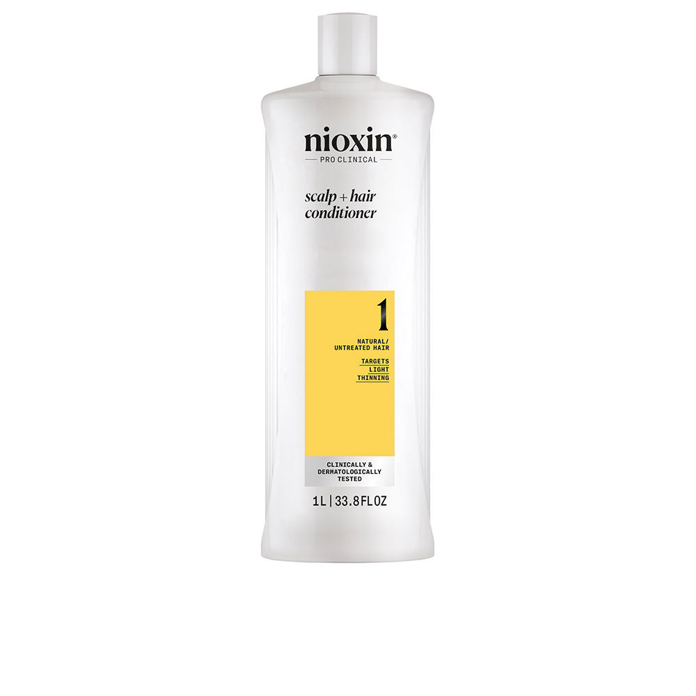 Nioxin Sistema 1 Condicionador Cabelo Natural com Rarefação Ligeira 1000ml