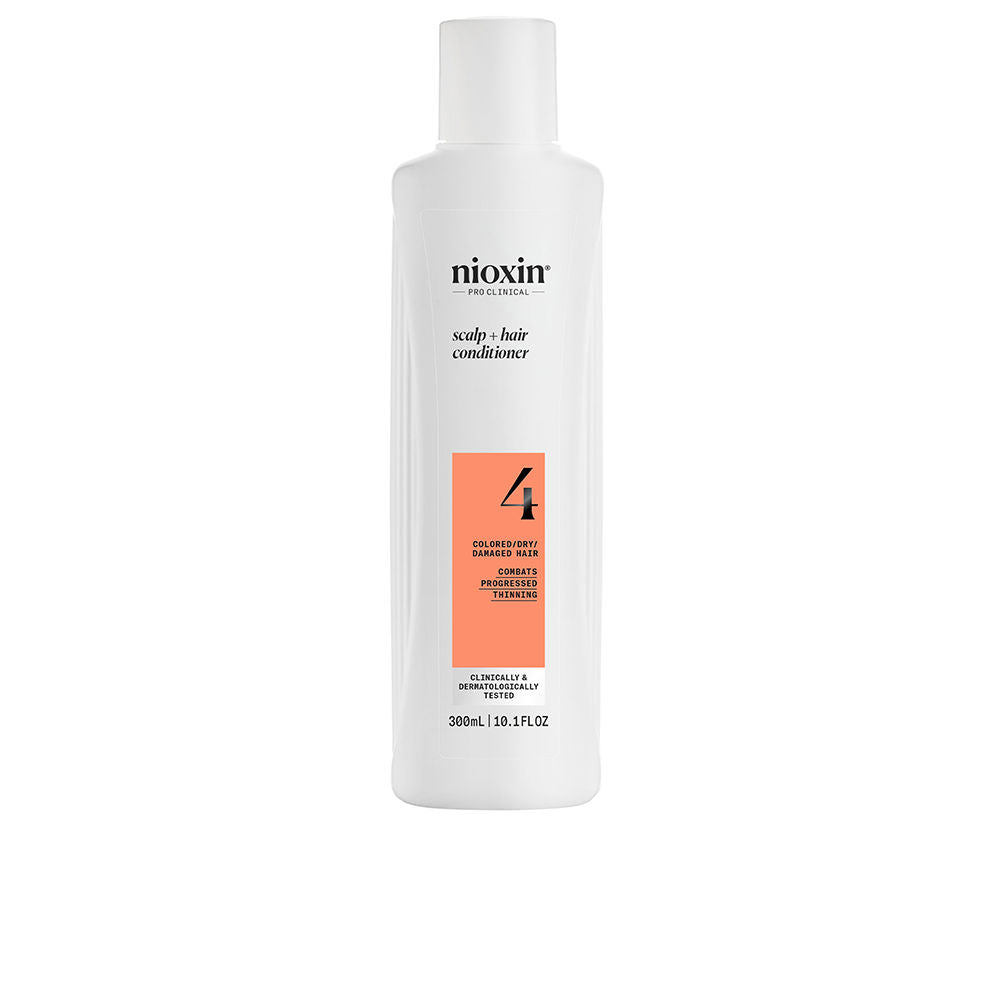Nioxin Sistema 4 Condicionador Cabelo Pintado/Danificado com Rarefação Avançada 300ml