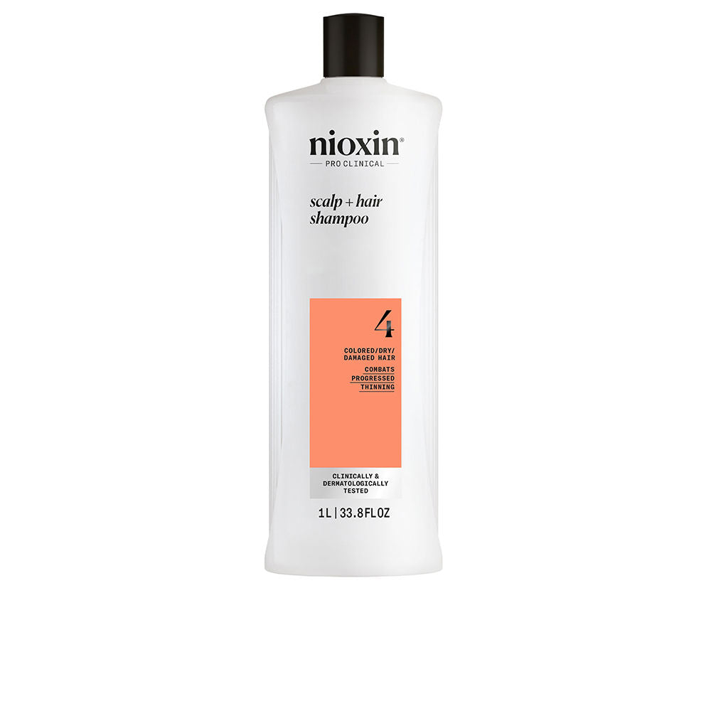 Nioxin Sistema 4 Champô para Cabelo Pintado e Danificado 1000ml
