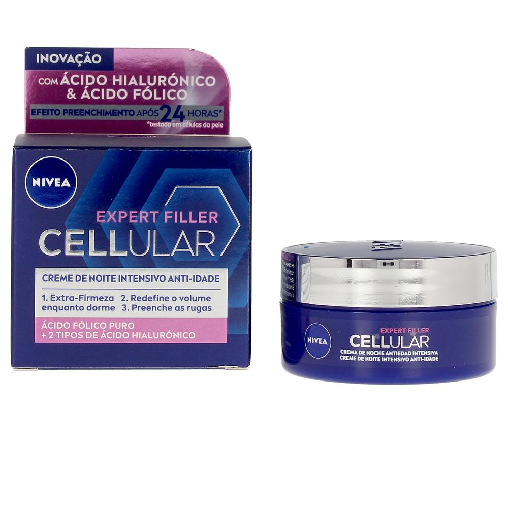 Crema de noche antiedad intensiva Nivea Cellular Filler 50 ml