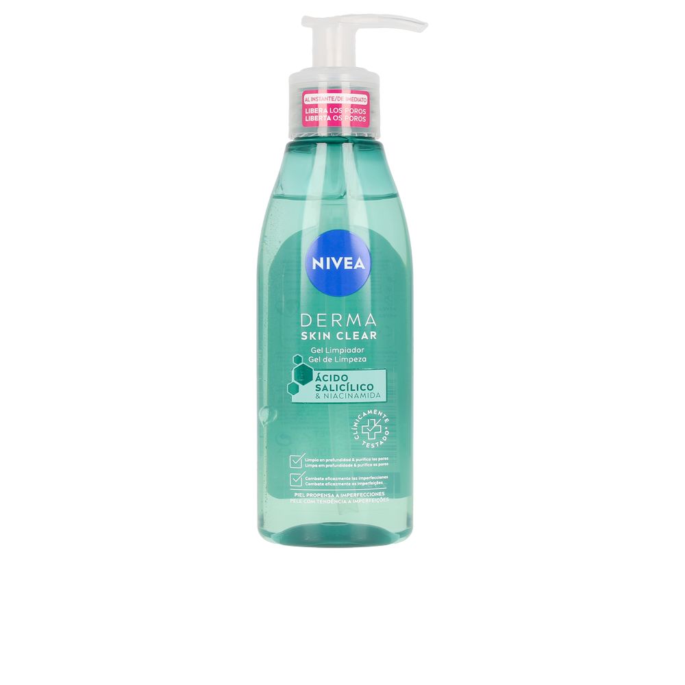 Nivea Derma Skin Clear Gel de Limpeza Facial 150ml