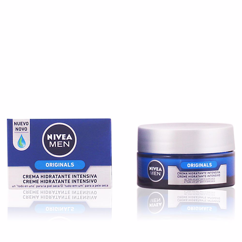 Crema hidratante intensiva Nivea Men Originals para piel seca 50 ml