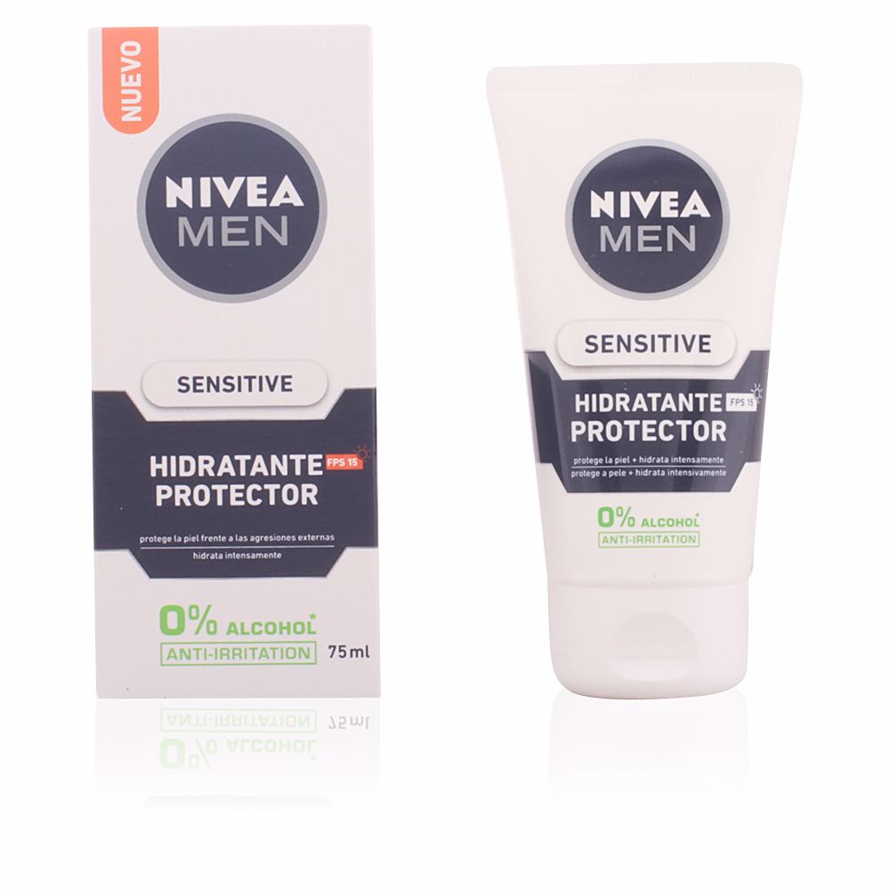 Nivea Men Sensitive Protective Moisturizer SPF15 Creme Hidratante 75ml