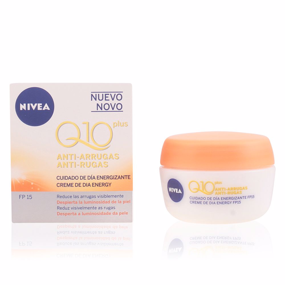 Nivea Q10+ Anti-Wrinkle Creme de Dia Energizante SPF15 50ml