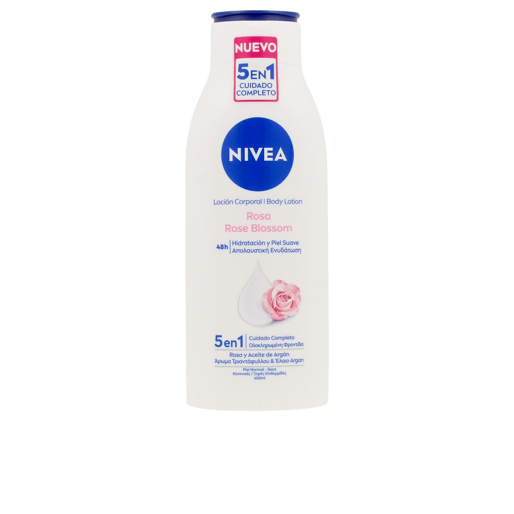 Nivea Rose Blossom Loção Corporal 5 em 1 400ml