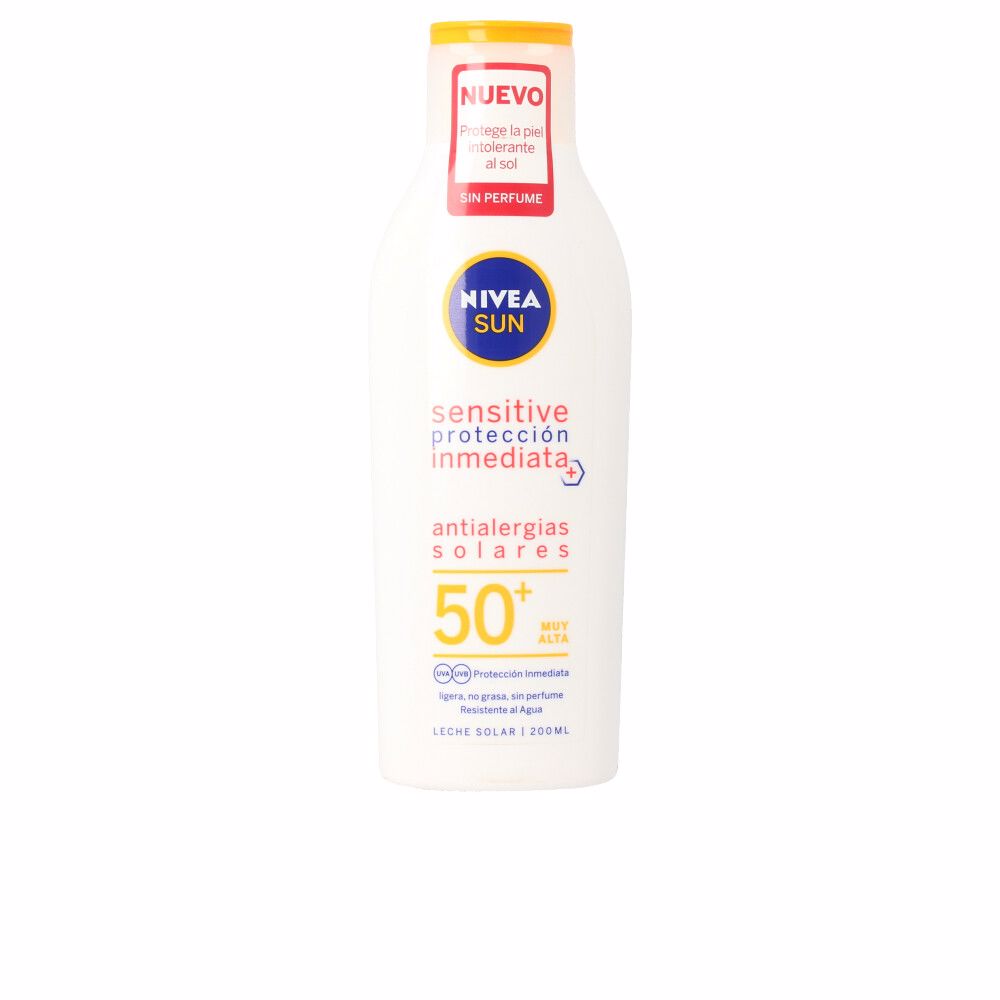 Nivea Sun Allergy Protect Sunscreen Sensitive SPF50+ Loção Solar 200ml