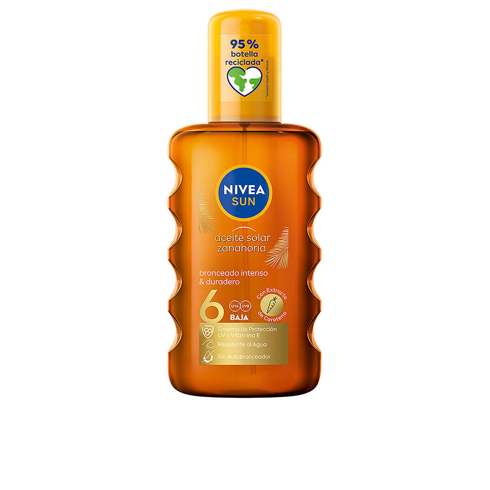 Nivea Sun Carrot Solar Oil SPF6 200ml
