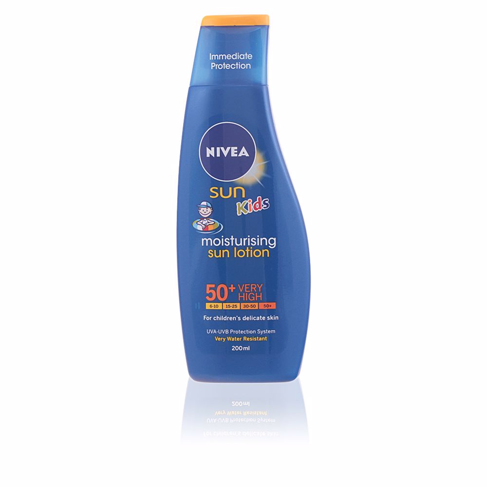 Nivea Sun Kids Moisturizing Waterproof SPF50+ Loção Solar 200ml