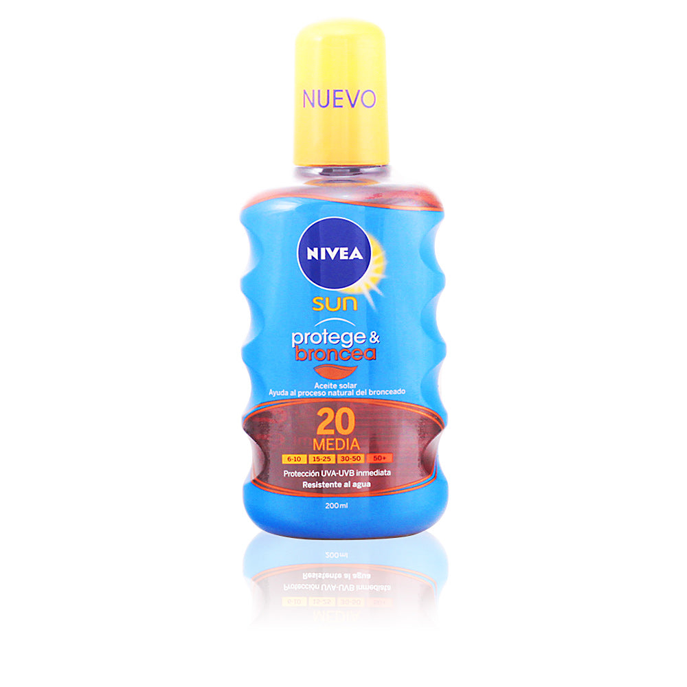 Nivea Sun Protect & Bronze Oil SPF20 200ml