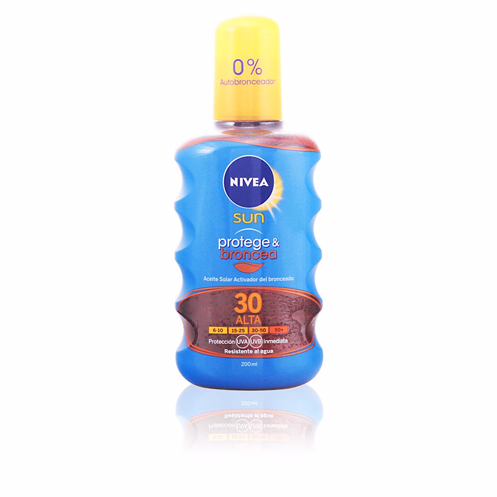 Nivea Sun Protect & Bronze Oil SPF30 Óleo Solar 200ml