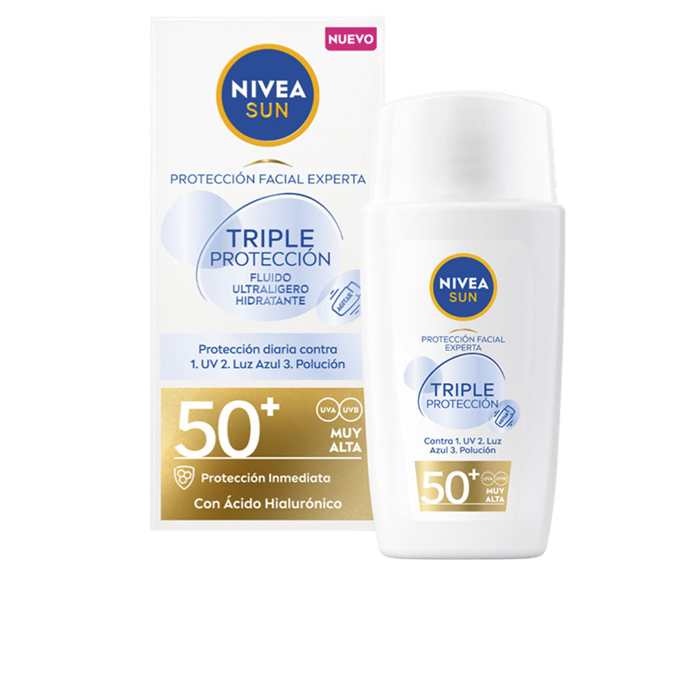Nivea Sun Fluido Facial Ultraleve Tripla Proteção FPS50 40ml