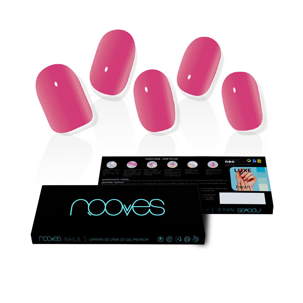Nooves Gel Sheets Unhas Postiças Barbie Girl x20