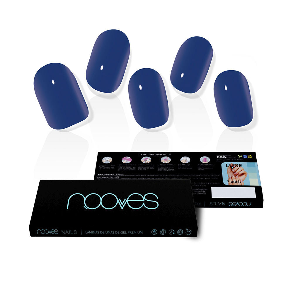Nooves Gel Sheets Eaux Profondes False Nails x20
