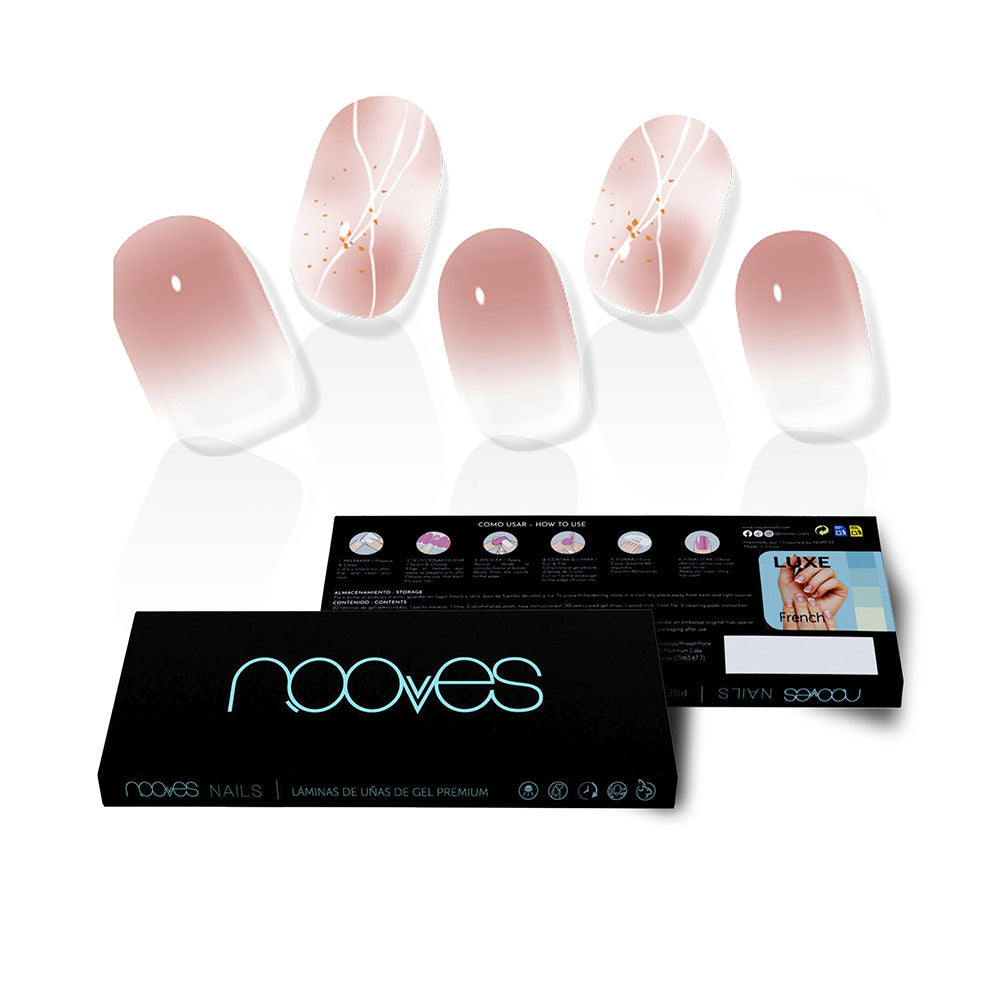 Nooves Gel Sheets Unhas Postiças Michelle Art Design x20
