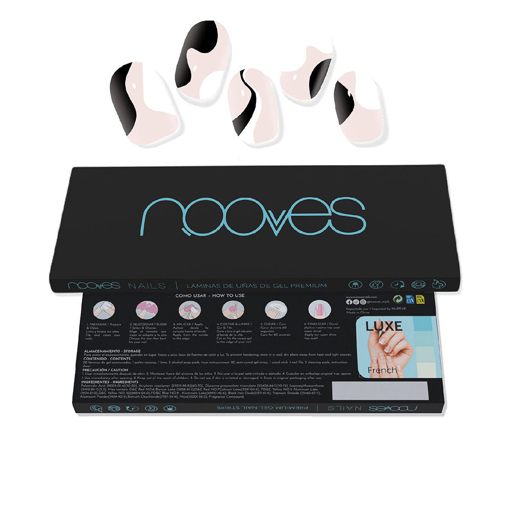 Nooves Gel Sheets Unhas Postiças So Twirl x20