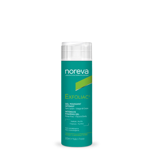 Noreva Exfoliac Gel de Limpeza Purificante Intensivo 200ml