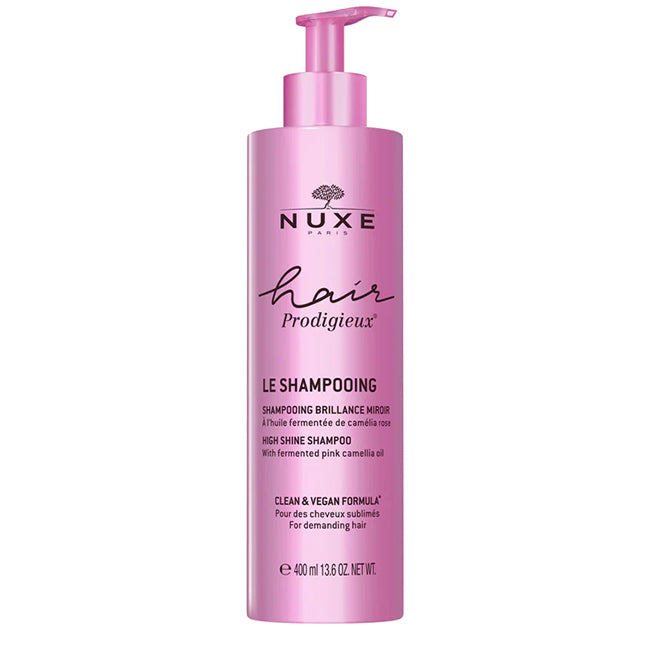 Nuxe Hair Prodigieux Mirror Shine Shampoo Iluminador 400ml