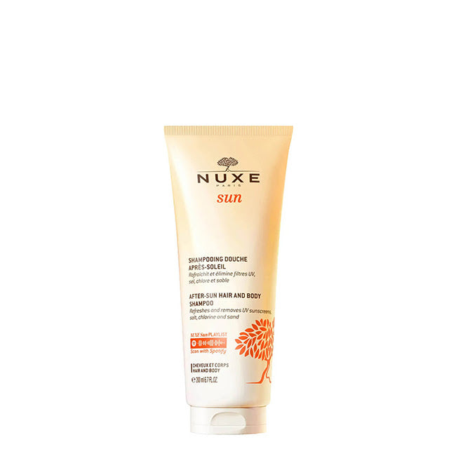 Nuxe Sun After-Sun Hair and Body Gel de Limpeza 2-em-1 200ml