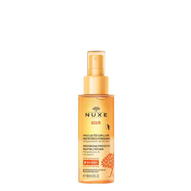 Nuxe Sun Aceite Lechoso Hidratante Protector para el Cabello Aceite Capilar Multiprotector 100 ml
