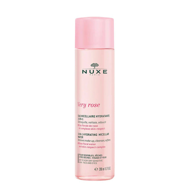 Nuxe Very Rose 3-em-1 Água Micelar Hidratante 200ml
