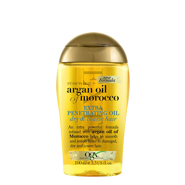 Ogx Argan Oil Extra Penetrating Oil Dry & Coarse Hair Óleo de Cabelo 100ml