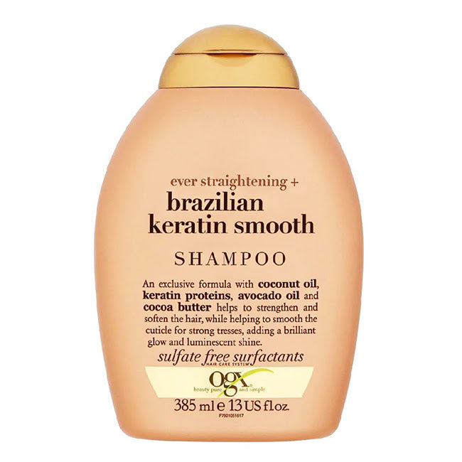 Ogx Brazilian Keratin Smooth Champô Suavizante 385ml
