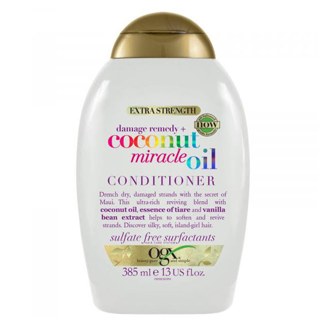 Ogx Coconut Miracle Oil Conditioner Condicionador Reparador 385ml