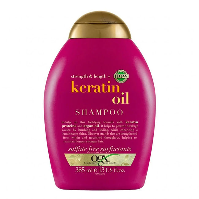 Ogx Keratin Oil Shampoo Anti-Quebra 385ml