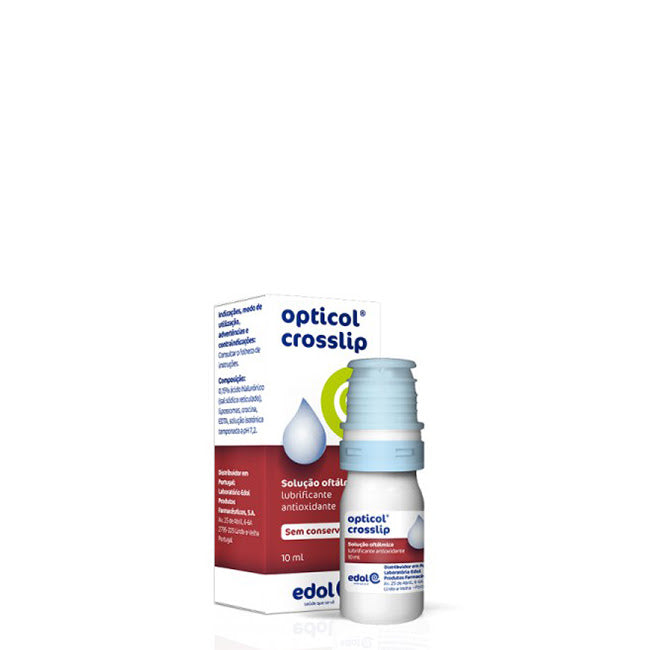 Opticol Crosslip Solução Oftálmica Lubrificante 10ml