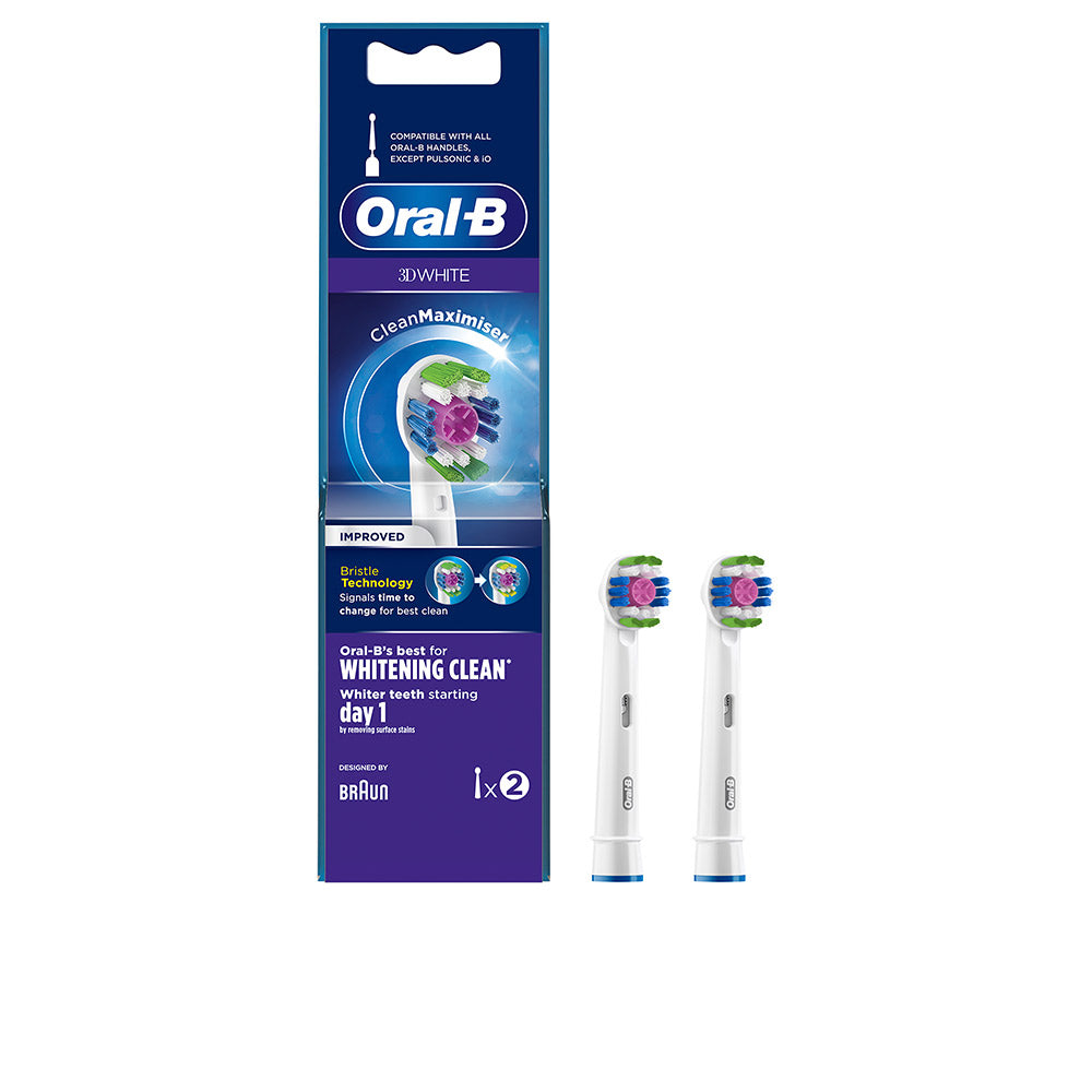 Oral-B 3D White Whitening Clean Maximizer Refills x2