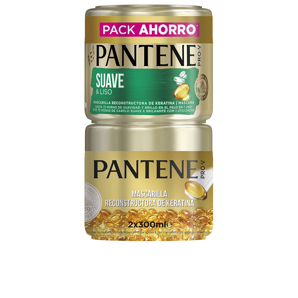 Pantene Suave e Liso Máscara Duo 2x300ml