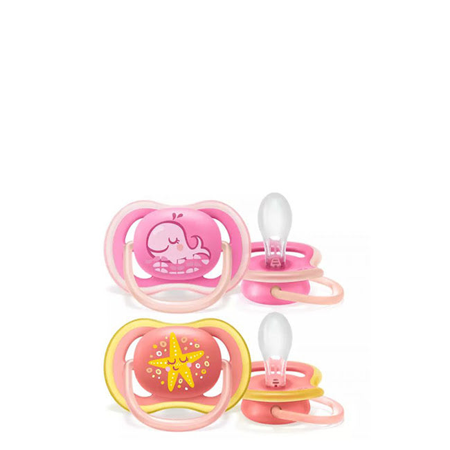 Philips Avent Chupetas Ultra Air Deco Menina 6-18M 2un.