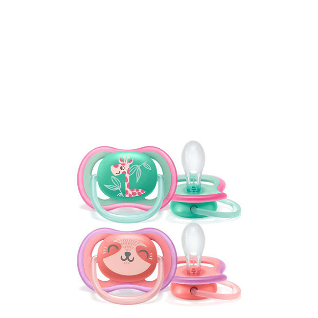 Philips Avent Chupetas Ultra Air Menina 18M+ 2un.