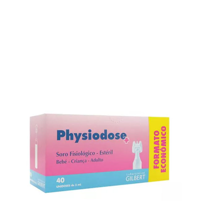 Physiodose Physiologische Kochsalzlösung 40x5ml