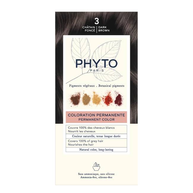 Phyto Color 3 Tinte Castaño Oscuro