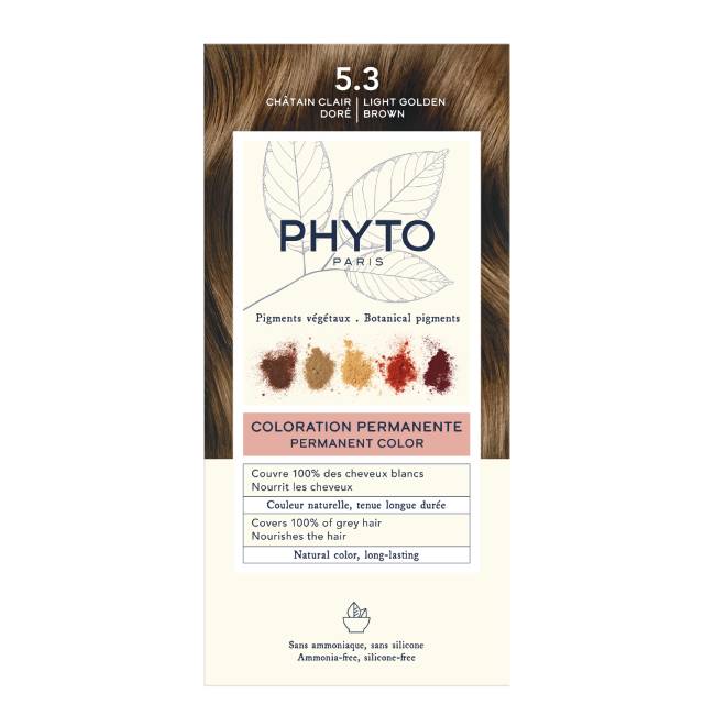 Phyto Color 5.3 Castaño Claro Dorado – imagen 2