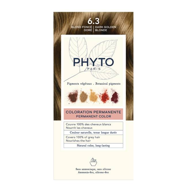 Phyto Color 6.3 Rubio Oscuro Dorado – imagen 2