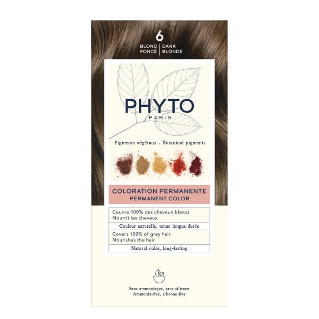 Phyto Color 6 Rubio Oscuro Dorado – imagen 2