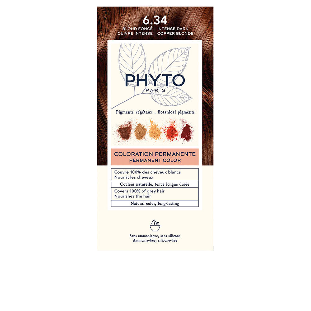 Phyto Color 6.34 Tinte Rubio Cobrizo Oscuro
